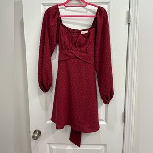 Maroon Altar’d State Dress